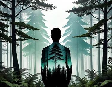 A person standing in a forest

AI-generated content may be incorrect.