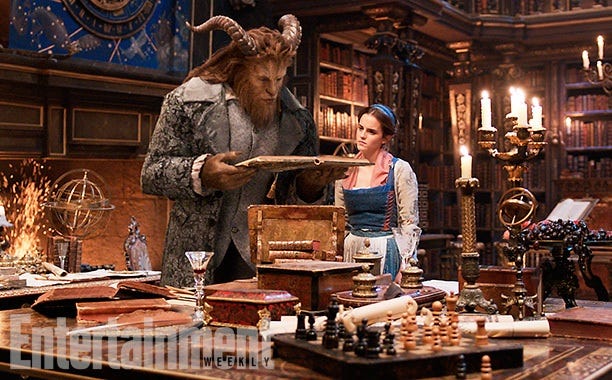 beauty and the beast image ew dan stevens emma watson movie tv tech geeks