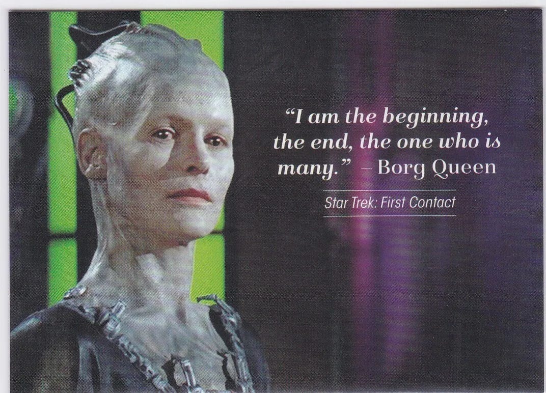 2021 Rittenhouse Women Of Star Trek Quotable Expansion #Q35 Borg Queen |  eBay