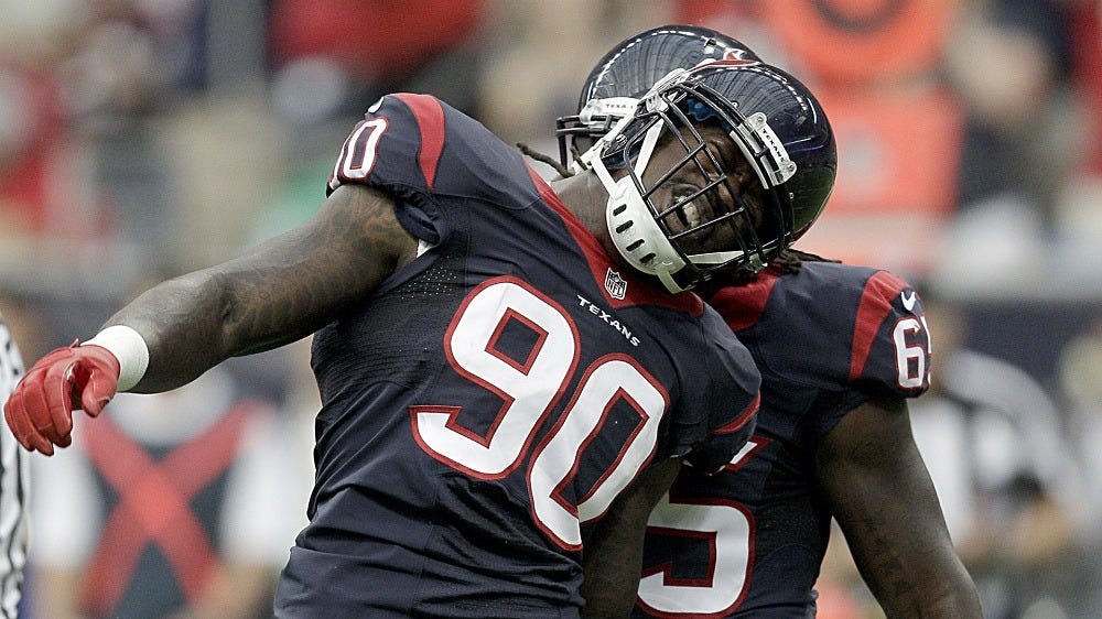 Texans Jadeveon Clowney looking hot in preseason debut 2016 images