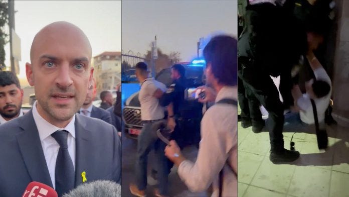 Franske konsulatansatte arrestert av israelsk politi