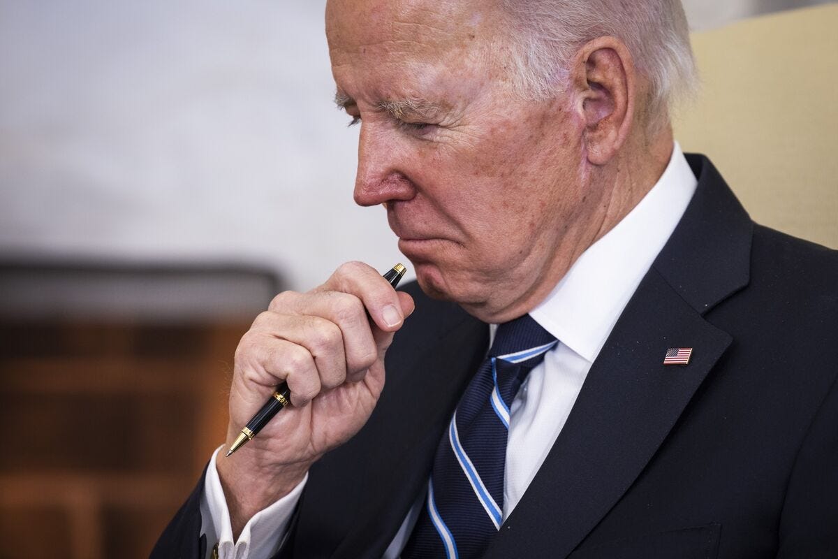 Biden Vetoes Bill for First Time to Block Anti-ESG Measure Backed By  Republican - Bloomberg