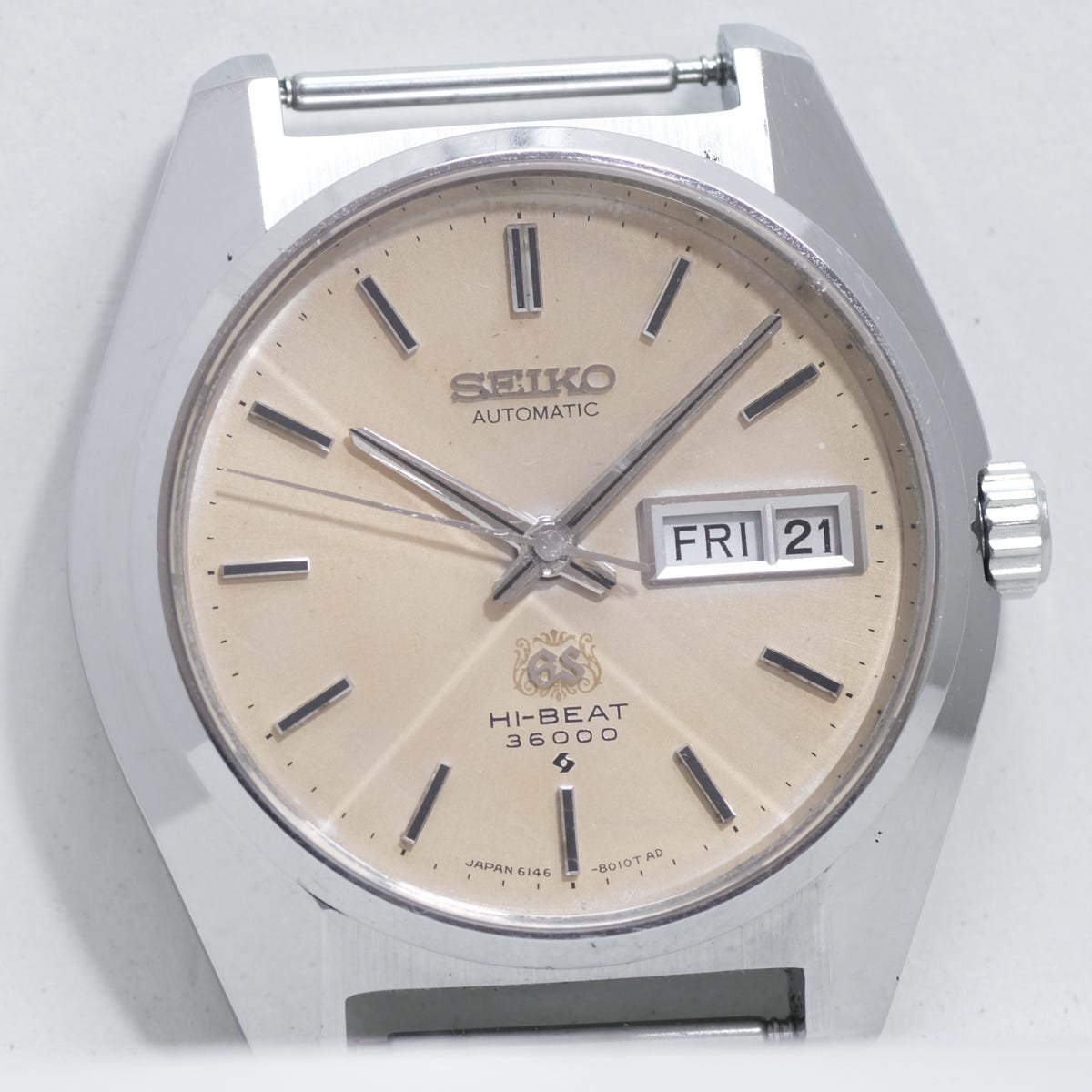 Grand Seiko GS 6146-8010 Arabesque carbide case 4-sided cut sapphire glass GRAND SEIKO self-winding watch