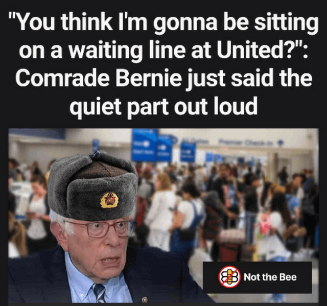 r/ConservativeMemes - Why did you spend $221K on private jets to your 'fighting oligarchy' rallies?
