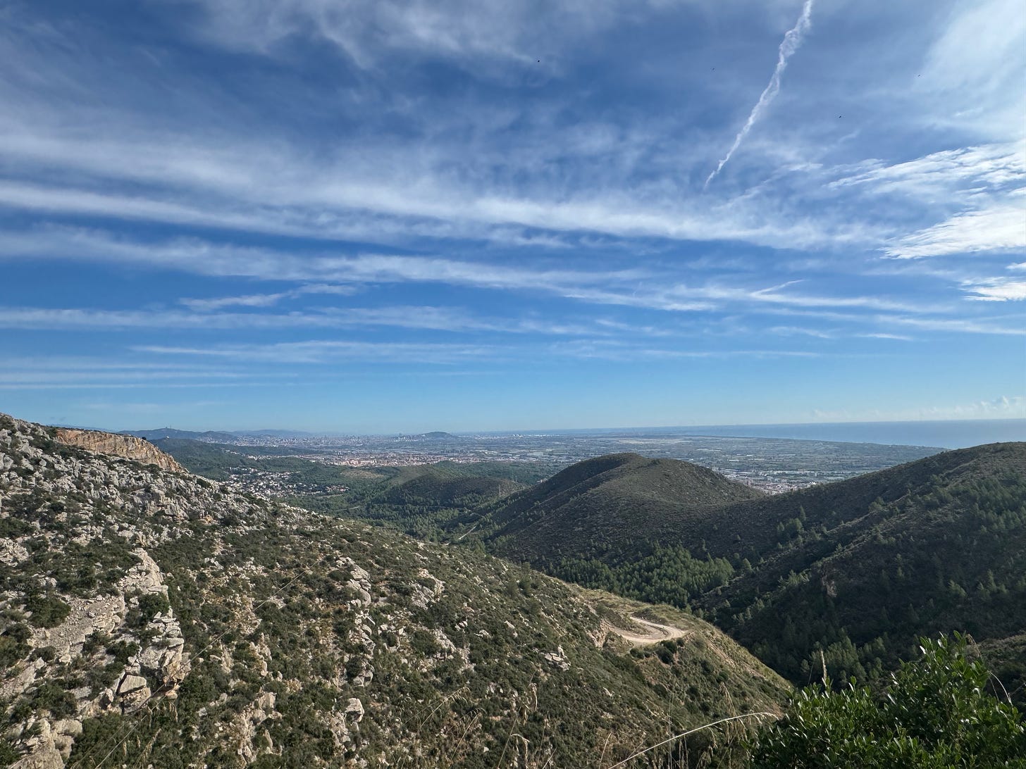 Hiking Trail from Casteldefels to Garraf