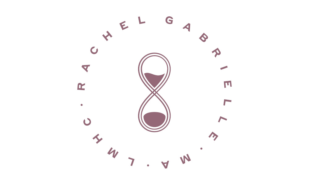 Rachel Gabrielle circle stamp logo