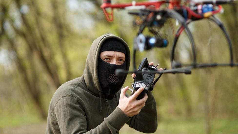 How police catch drone-flying criminals - BBC Future