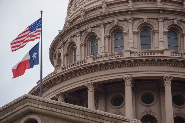 The Texas State Capitol in Austin last May. 