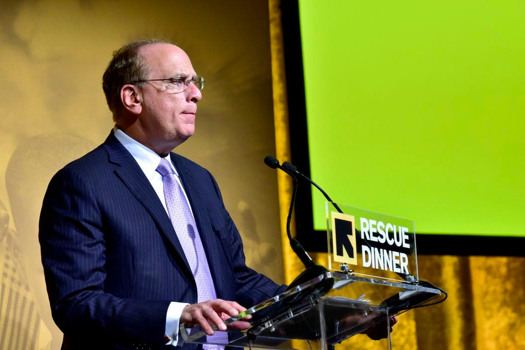 BlackRock CEO Larry Fink