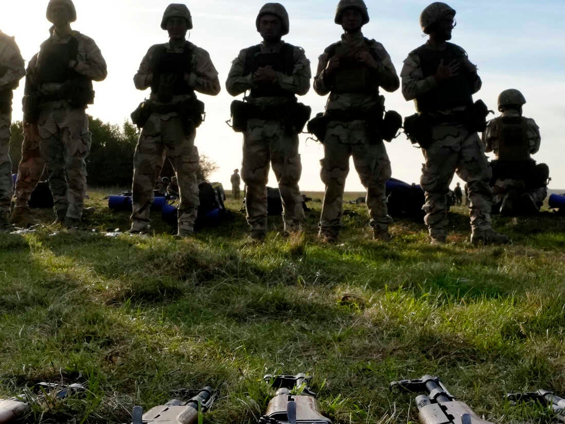 Expanded U.S. training for Ukrainian forces begins in Germany : NPR