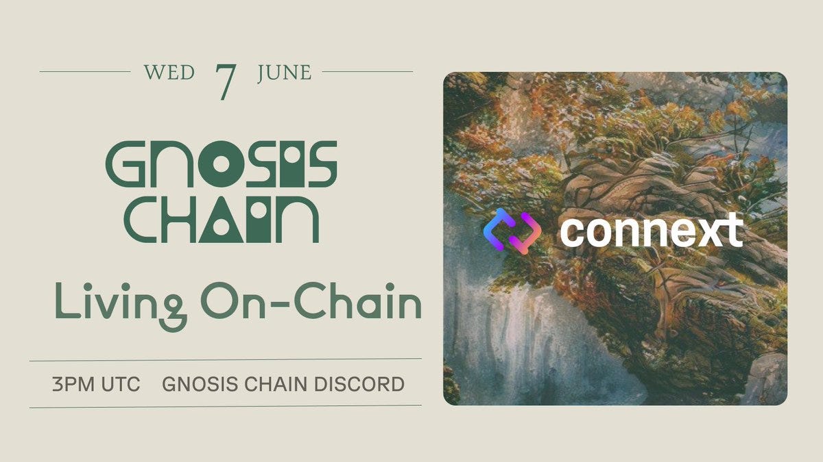 Join us for a monthly event where we talk about how to live on-chain with the builders, operators and users making it happen on Gnosis Chain. 

We’ll dive into topics like privacy, credible neutrality and the decentralized web by running demos with the best tooling currently available on Gnosis Chain.