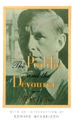 Cover of The Prolific and the Devourer by W.H. Auden