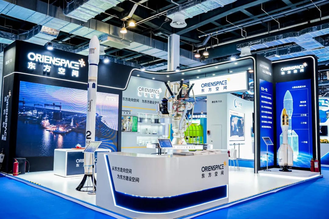 OrienSpace’s booth for the 10th Space Day.