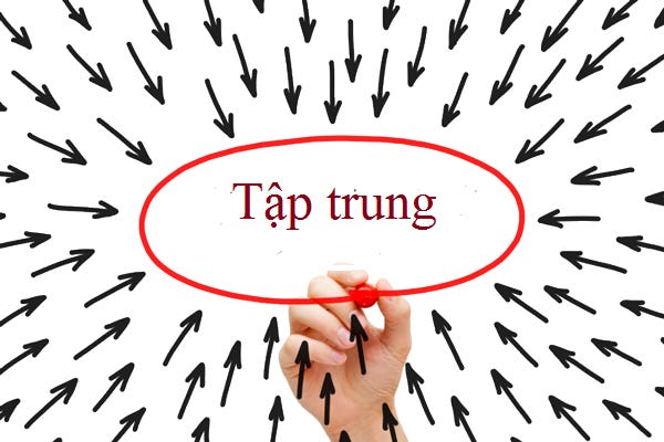 Sức mạnh của sự tập trung