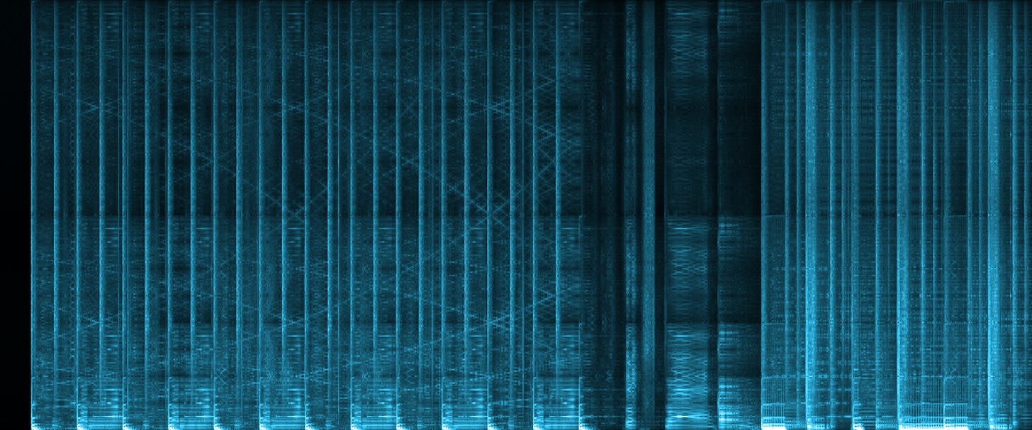 Walsh-Hadamard spectrogram