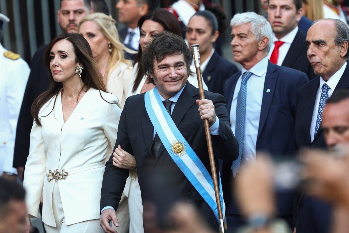 Javier Milei inaugurated as presidency of Argentina - Chinadaily.com.cn