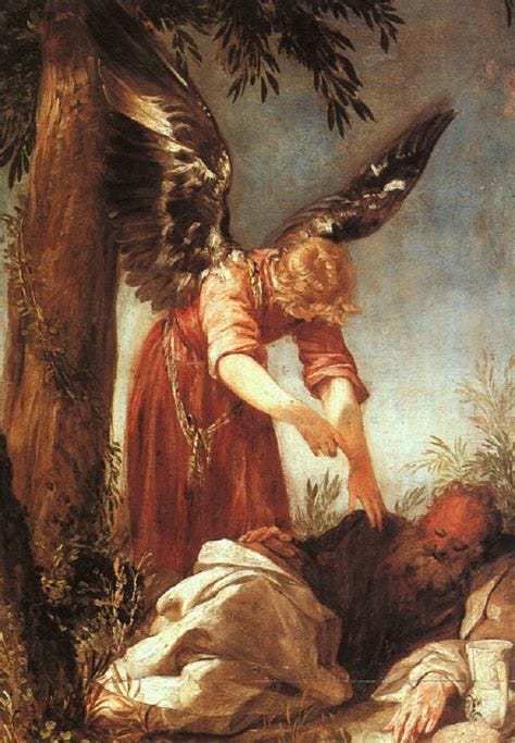 Bible Stories: The Angel of the Lord Wakes Up Elijah