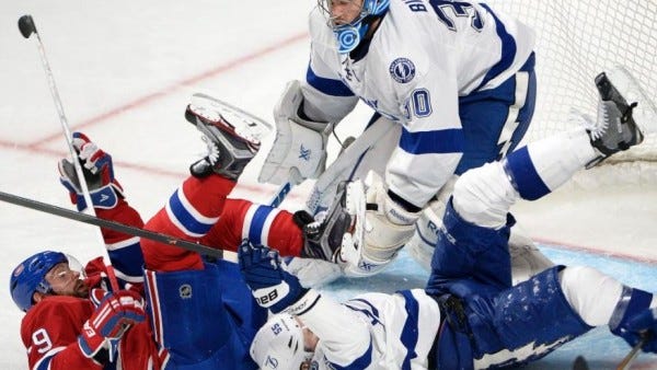 pieree alexandre parenteau scores for canadiens 2015 stanley cup playoffs