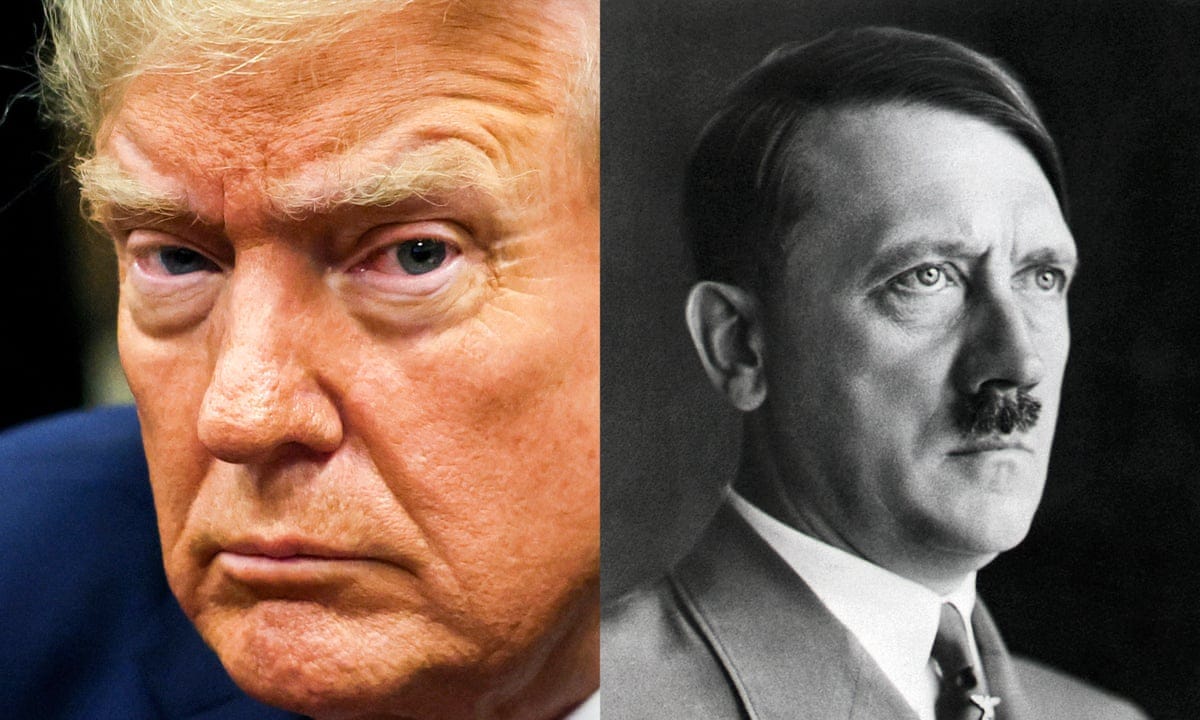 The reich stuff – what does Trump really have in common with Hitler? |  Donald Trump | The Guardian
