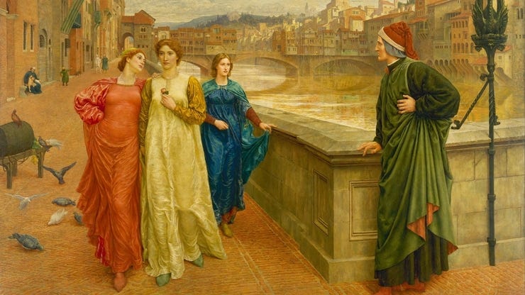 Henry Holiday, Dante and Beatrice (1882-84)