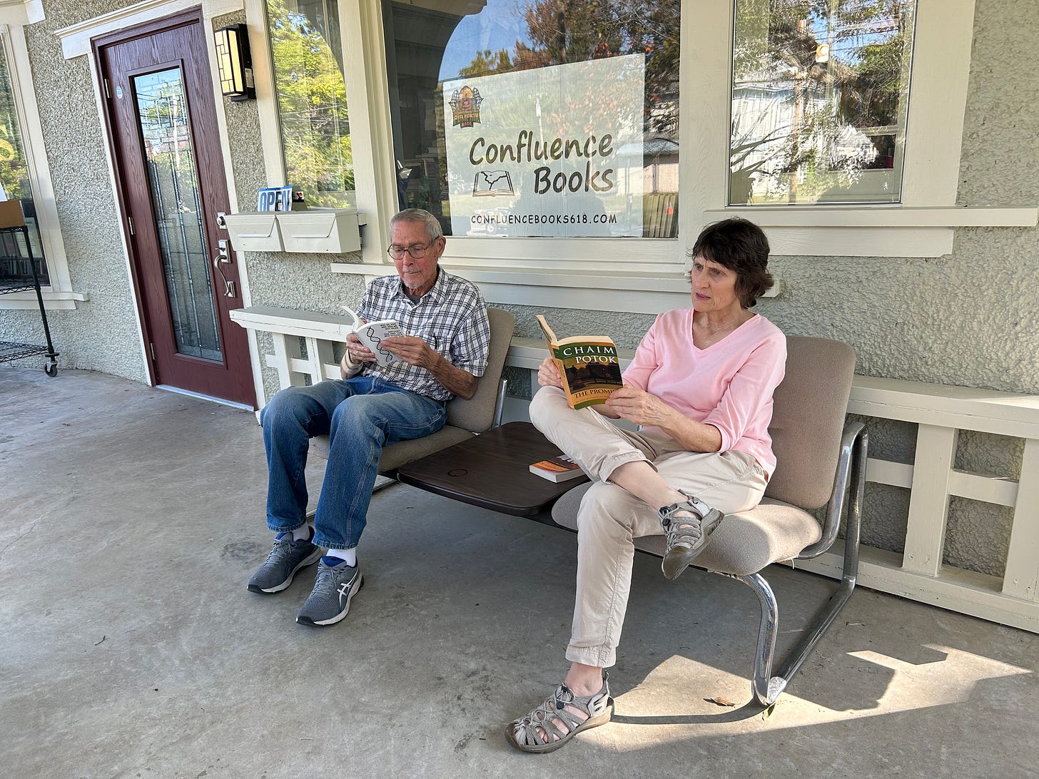 Confluence co-owners Sarah Heyer and Lee Hartman