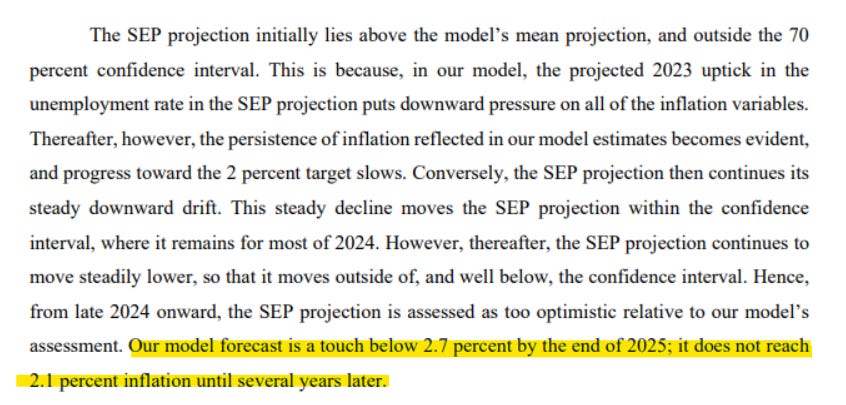 Il faudra des années avant de retrouver un taux d'inflation à 2 %, selon la FED