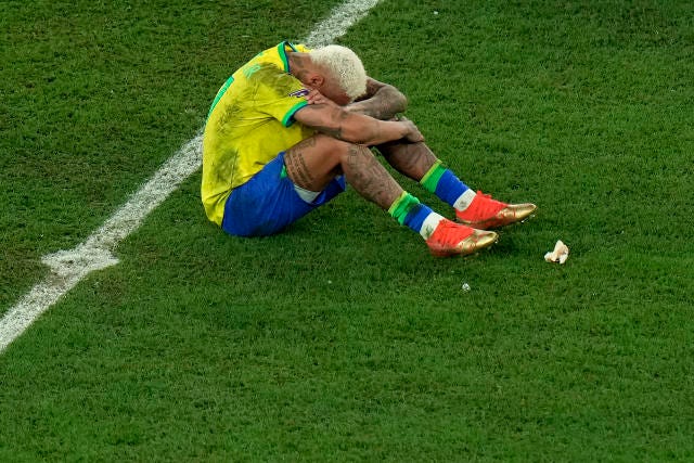 World Cup 2022: Tearful Neymar consoled by son of Croatia's Ivan Perisic  after Brazil's upset