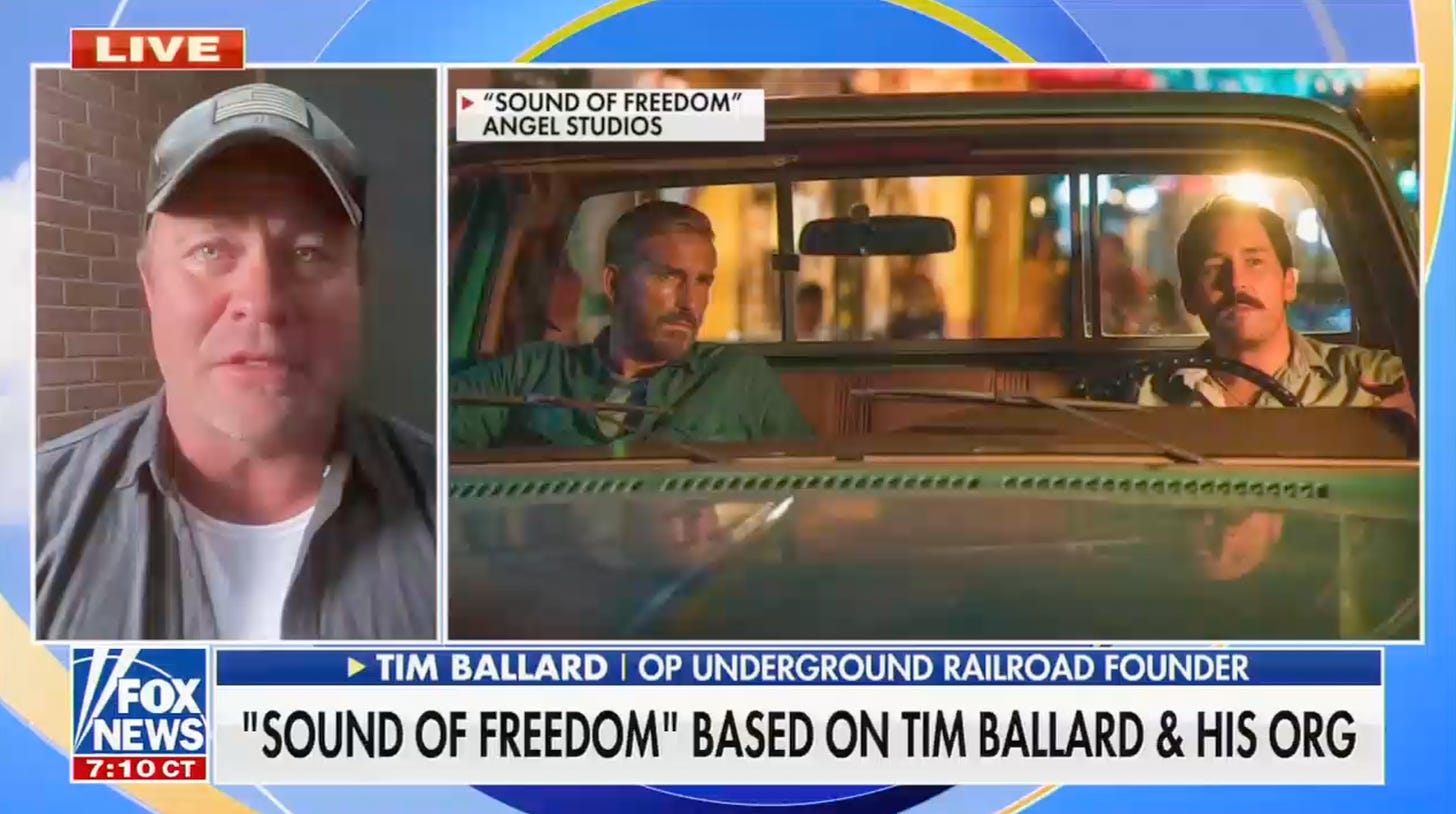 Tim Ballard's misleading anti-trafficking rhetoric slips seamlessly into  transphobia and xenophobia while promoting “Sound of Freedom” on Fox News |  Media Matters for America