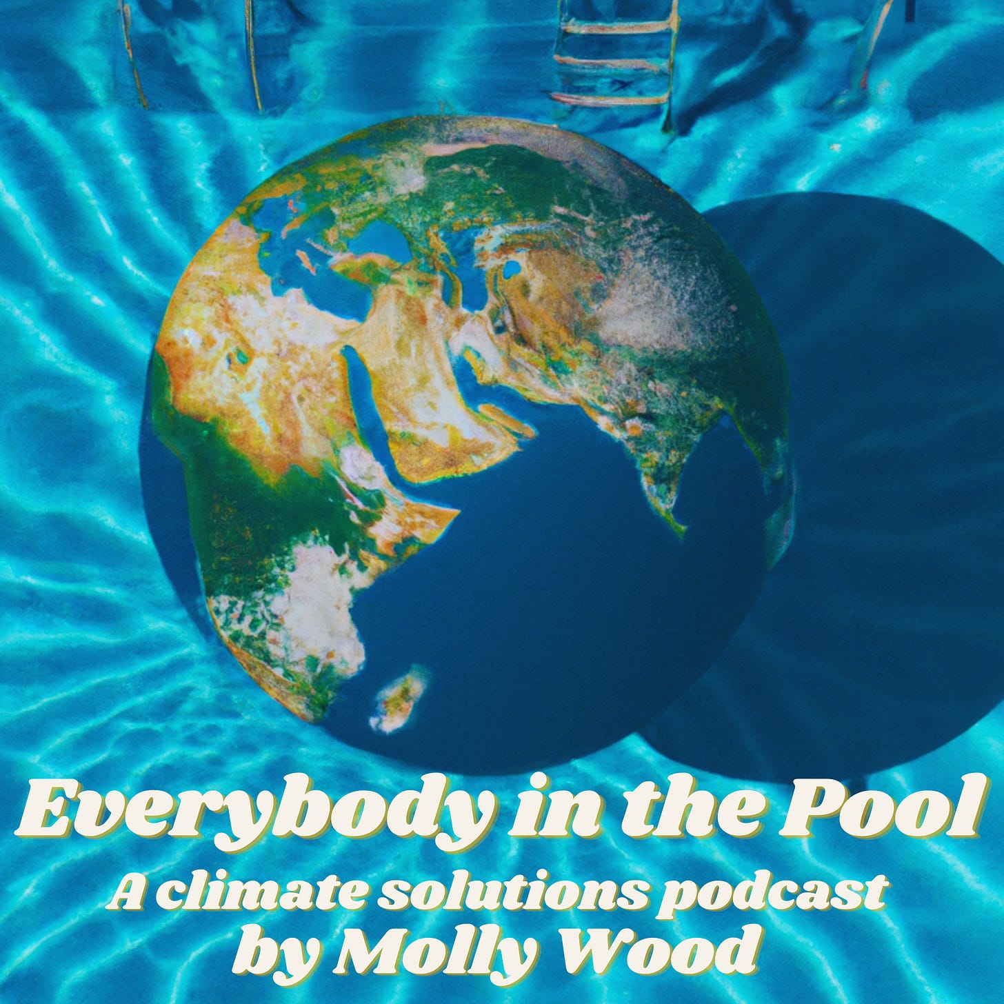Tile art for my new podcast: Everybody in the Pool!