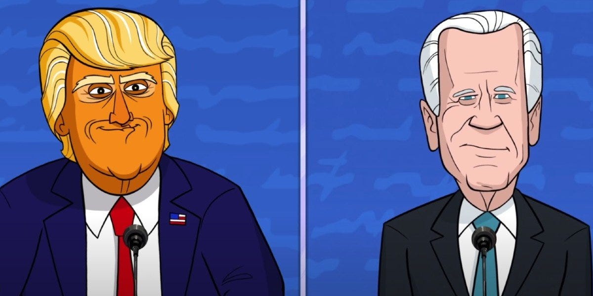 The Key To Our Cartoon President's Trump And Biden Actor Keeping His ...