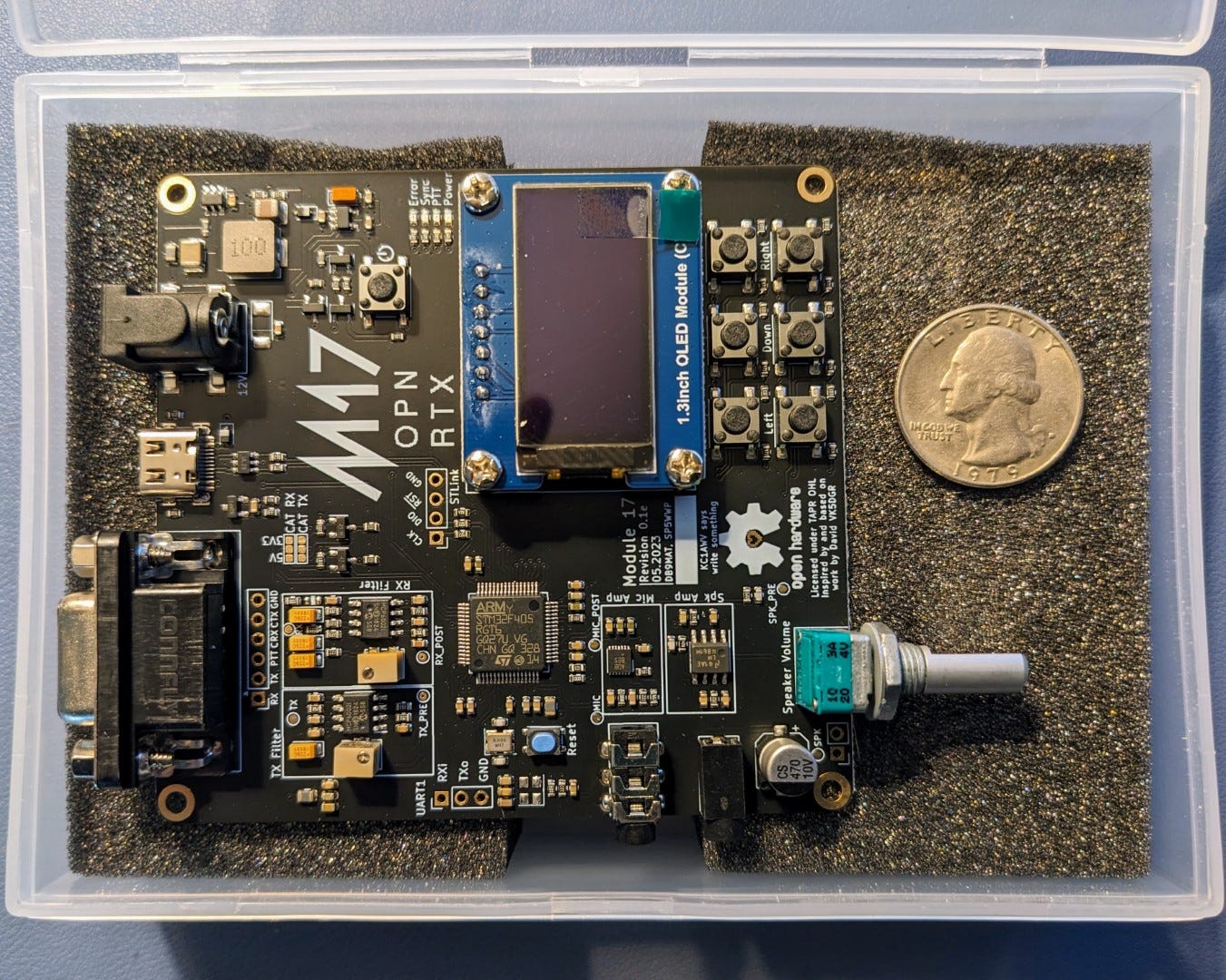 M17 audio board