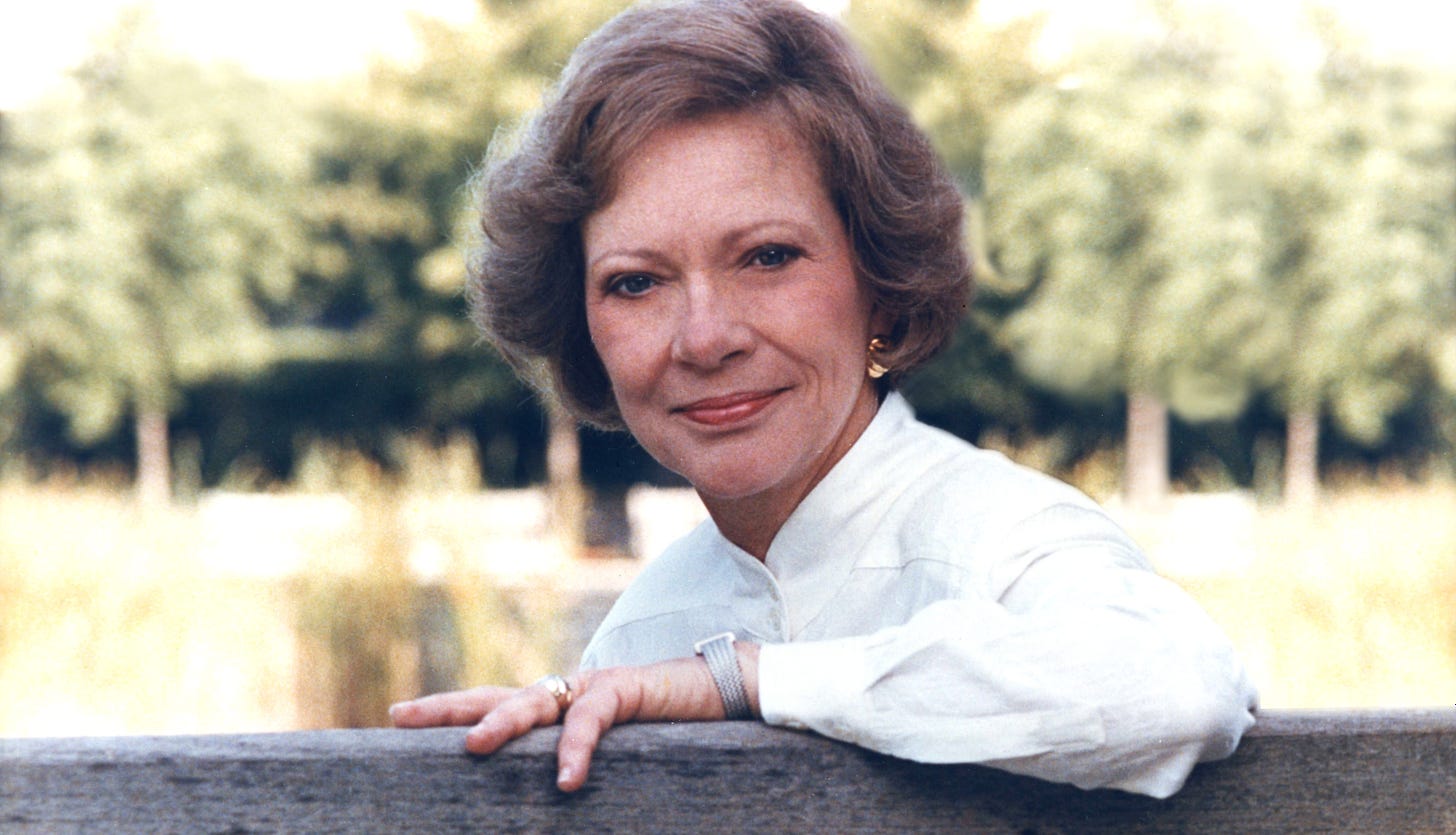 Watch: Former first ladies attend tribute for Rosalynn Carter