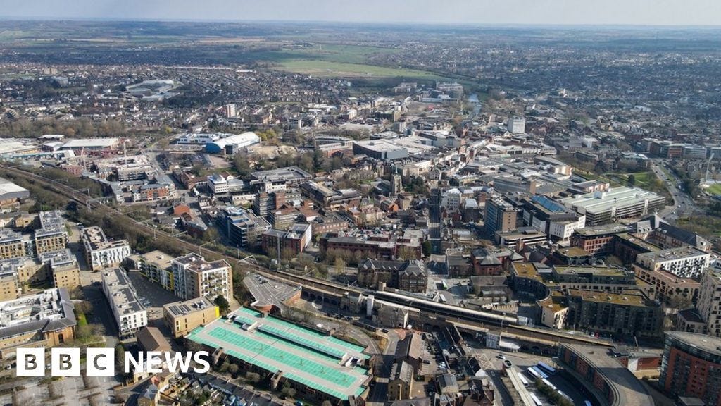 Chelmsford aerial view