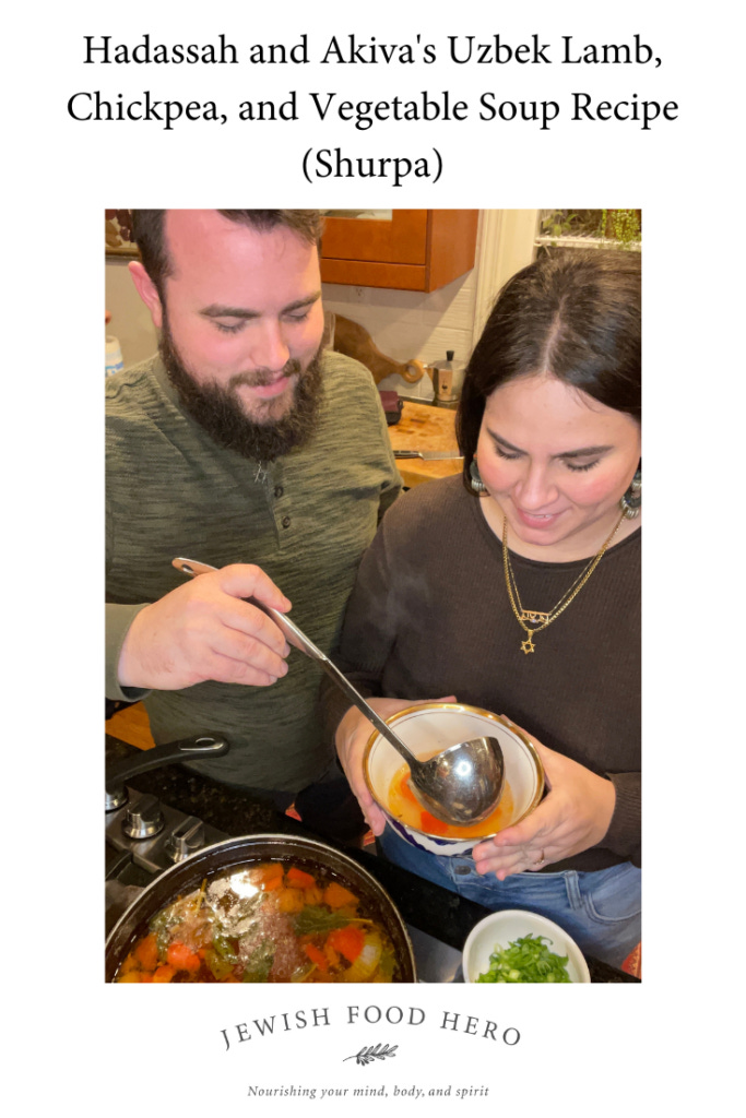 Hadassah and Akiva cooking