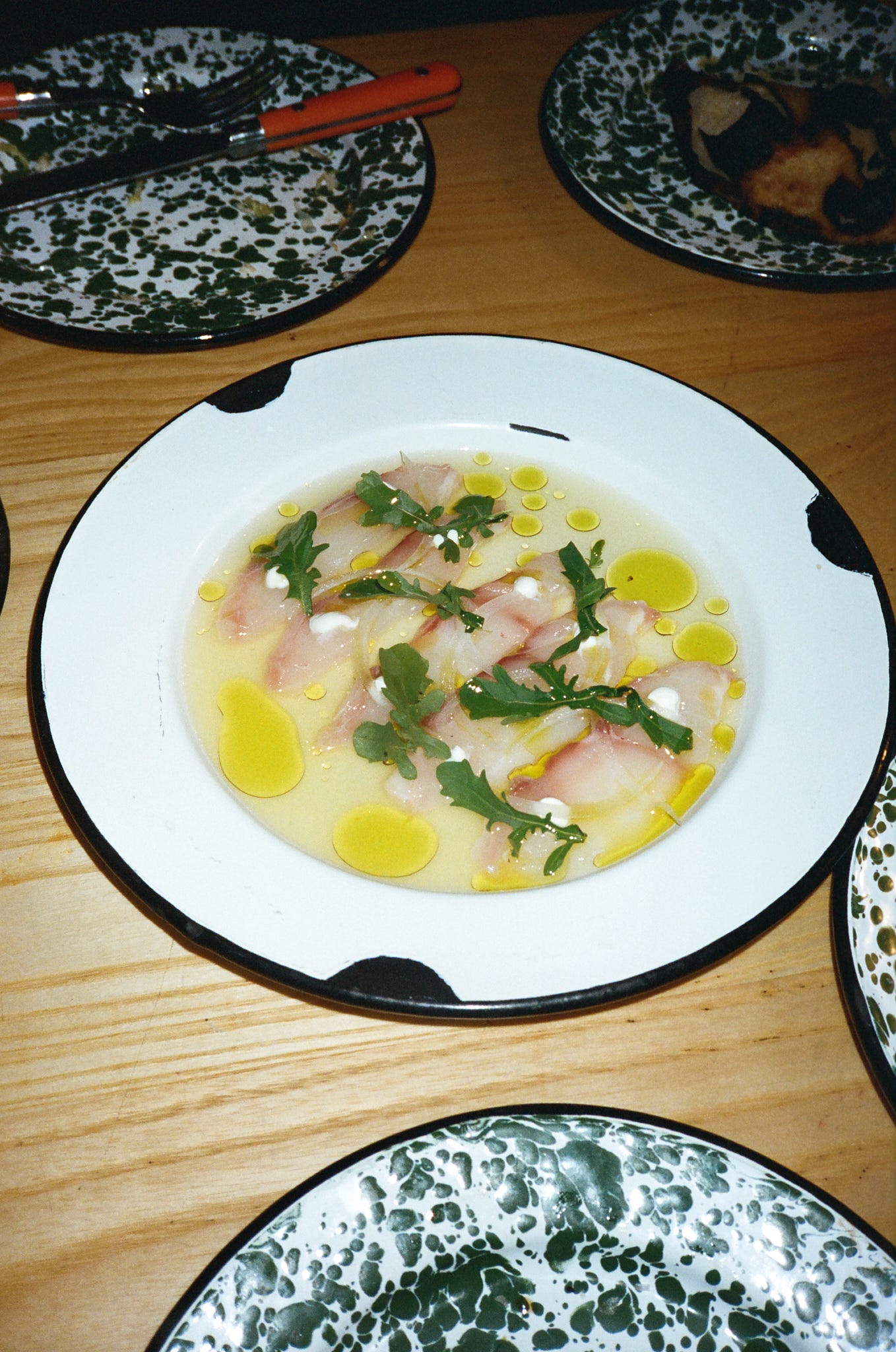 Ike-jime rockfish crudo