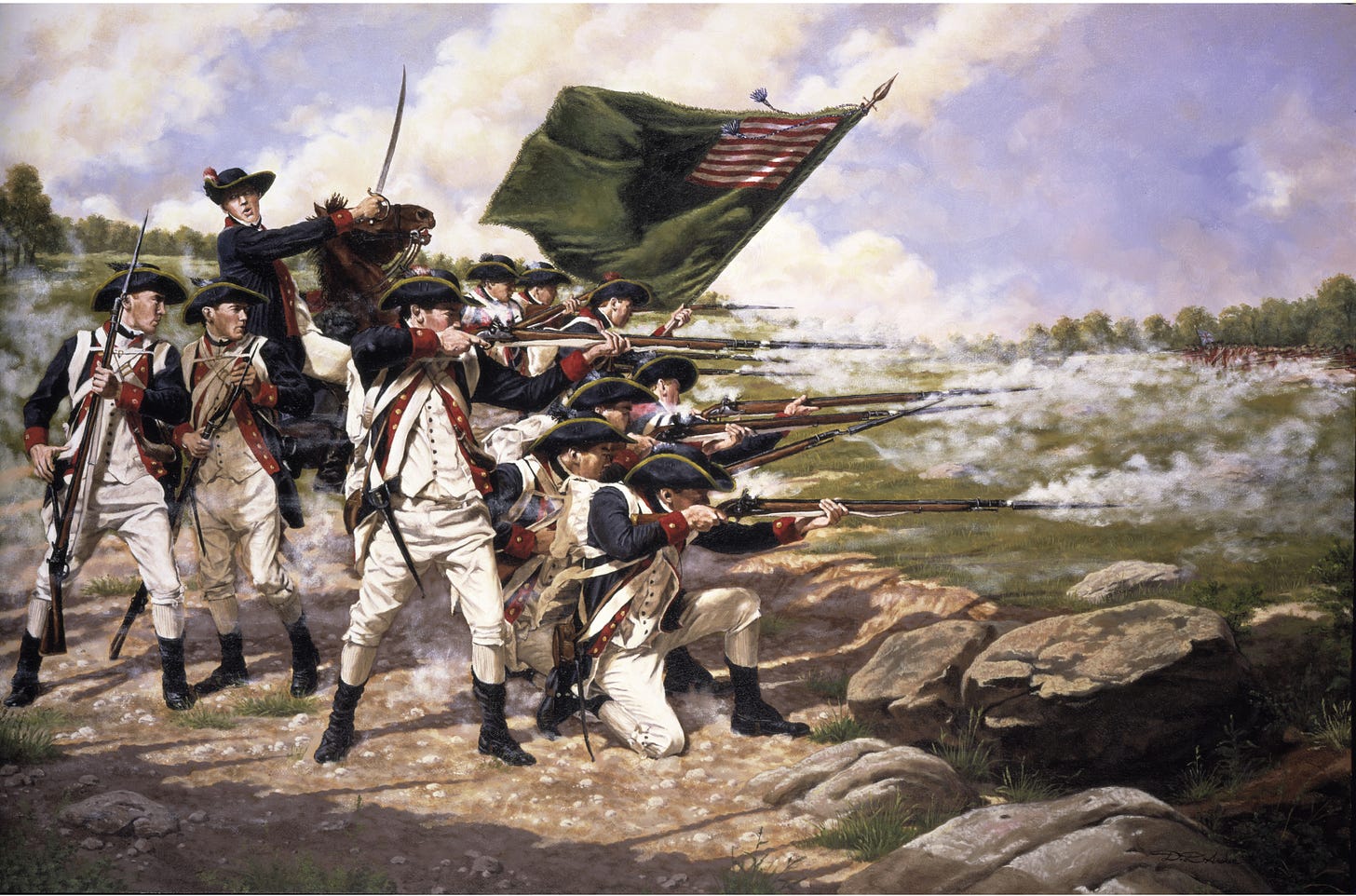 Battle of Long Island, by Domenick D'Andrea