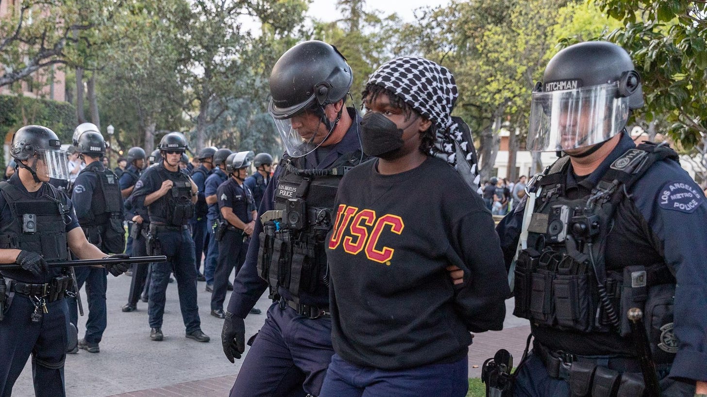 USC faculty body votes to censure university leaders over protests