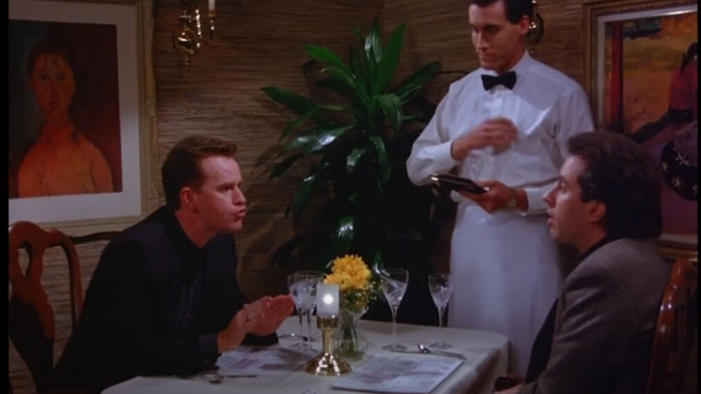 Seinfeld' Ponders One of Life's Eternal Questions: Is Soup a Meal?