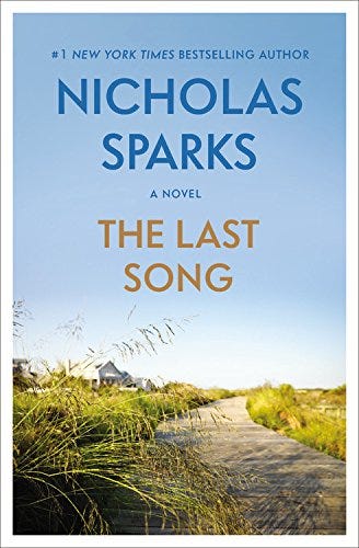 The Last Song Book Review and Ratings by Kids - Nicholas Sparks