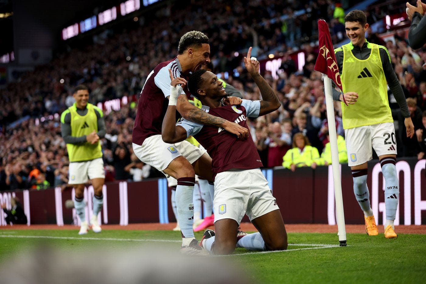 Aston Villa fought back to beat Everton on Saturday.