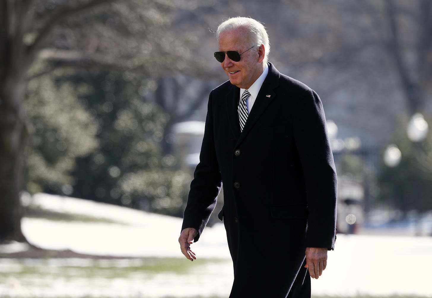 U.S. President Joe Biden at the White House, January 22, 2024. (Photo by Kevin Dietsch/Getty Images.)