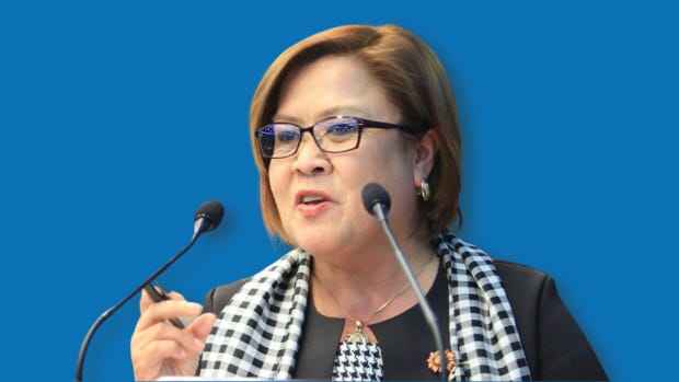 LEILA DE Marking her sixth year in detention, former Senator Leila de Lima asked the Muntinlupa Regional Trial Court Branch 204 to dismiss one of the two remaining drug charges against her.