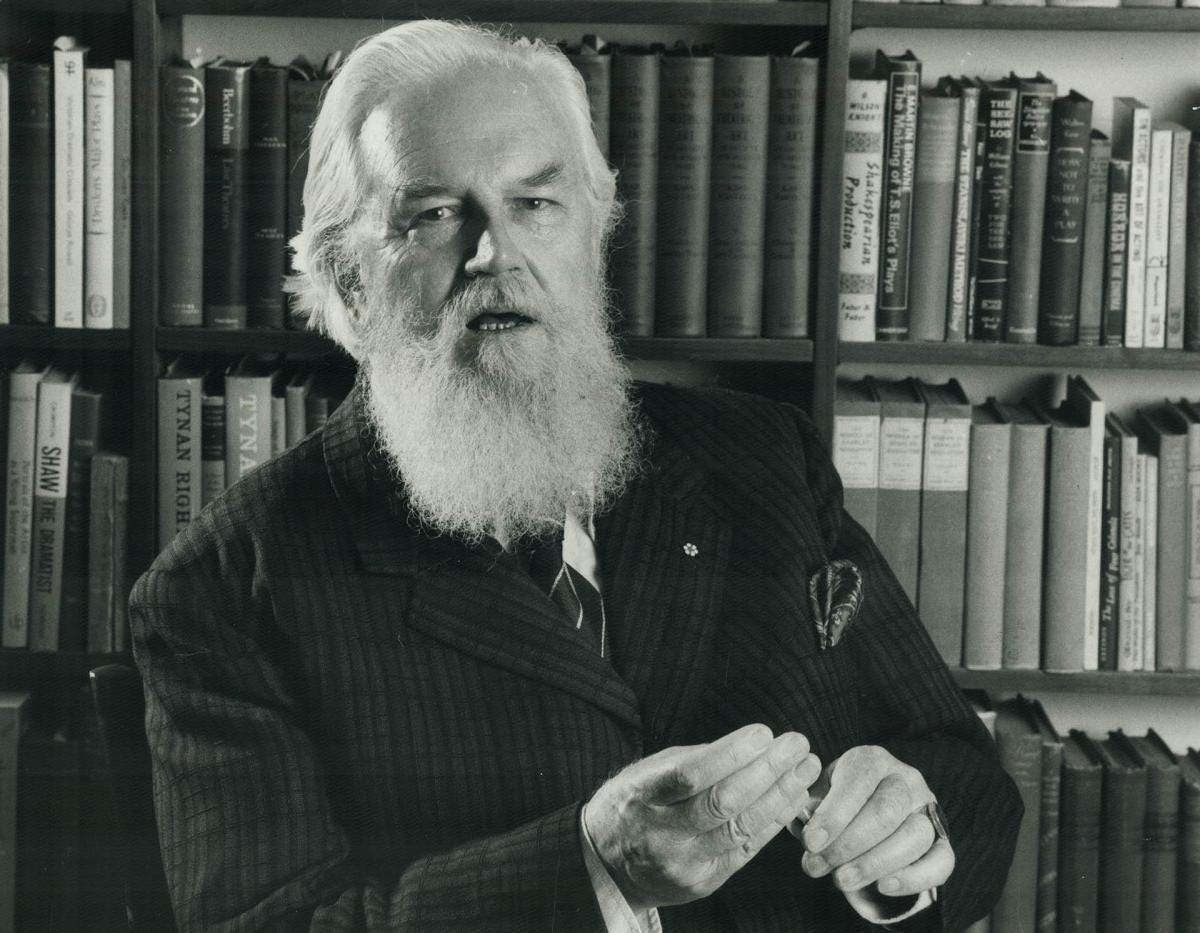 Robertson Davies: Told Science Centre audience he's a technomoron – All  Items – Digital Archive : Toronto Public Library