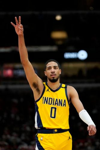 Tyrese Haliburton has 20 assists in Pacers' 120-104 victory over Bulls