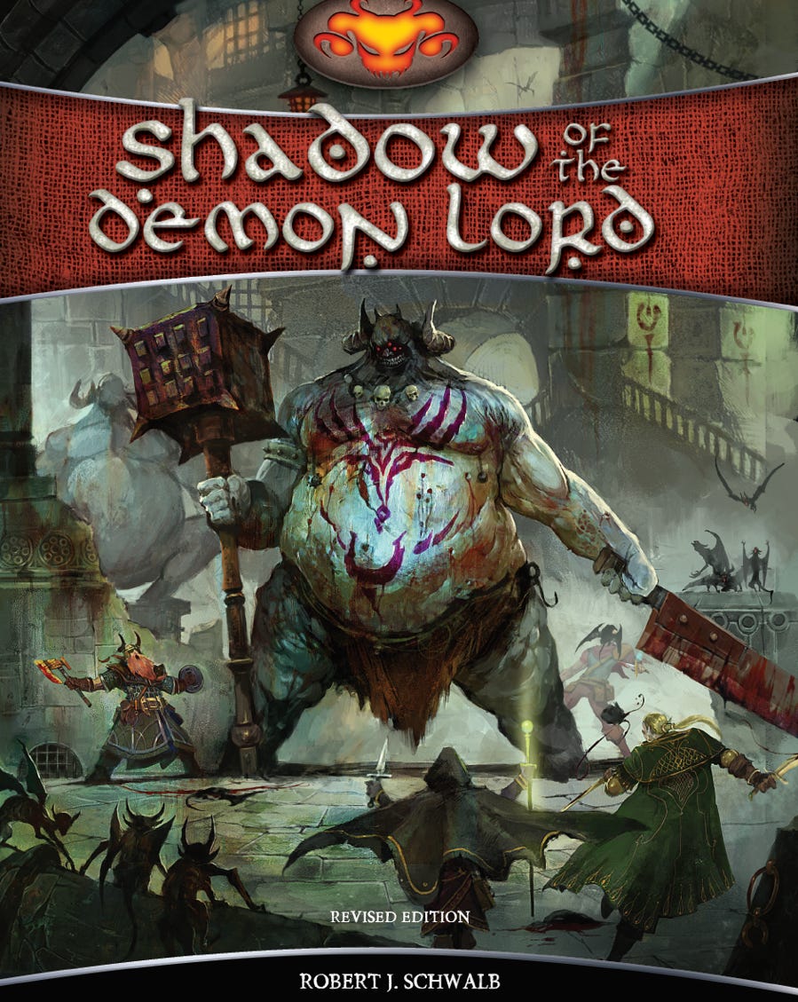 Shadow of the Demon Lord - Schwalb Entertainment | Shadow of the Demon Lord  Rulebooks | DriveThruRPG.com