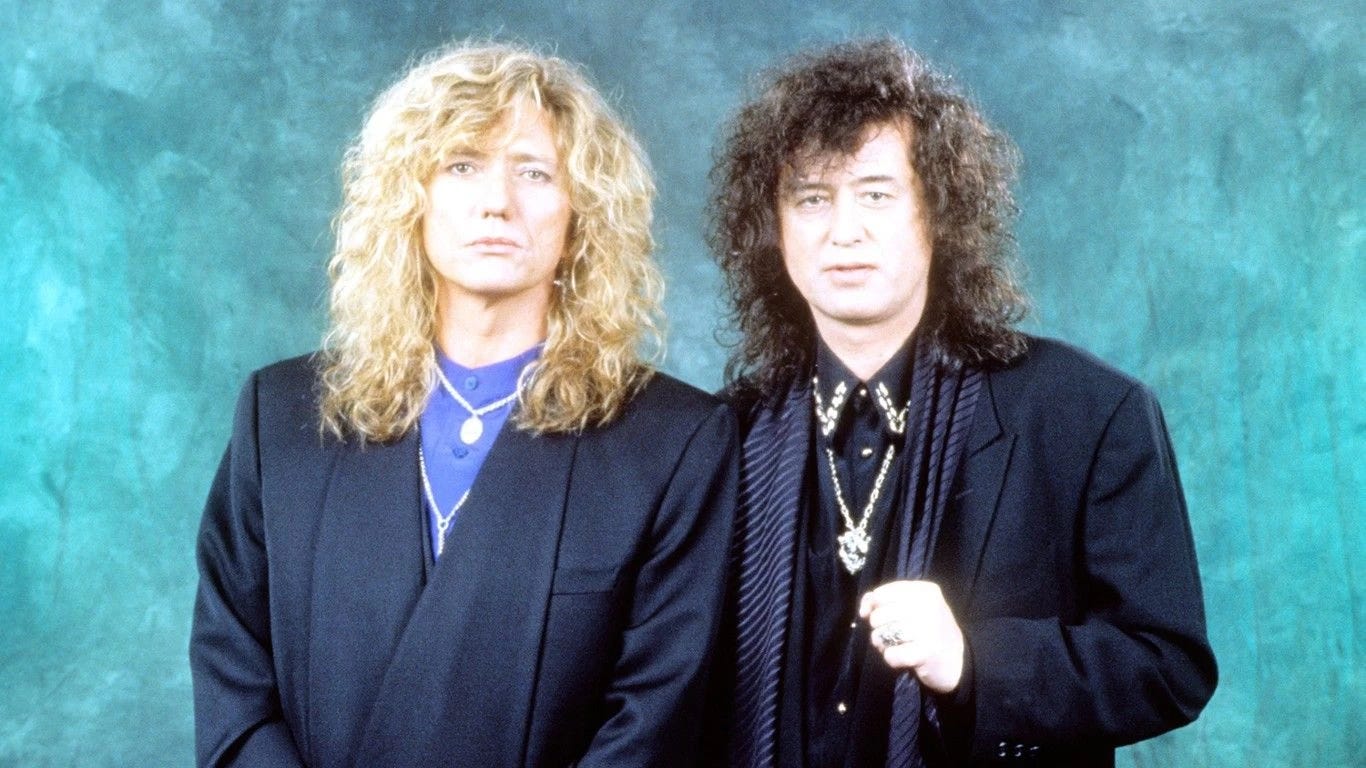 David Coverdale quiere relanzar su disco con Jimmy Page - FM Rock & Pop 95.9