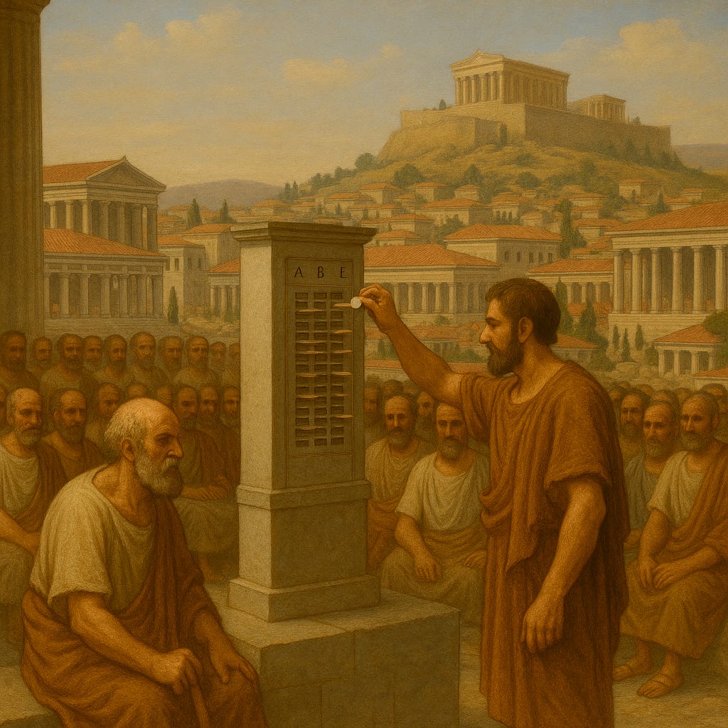 Ancient Athenian Civic Gathering