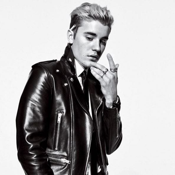 justin bieber gq leather man work 2016