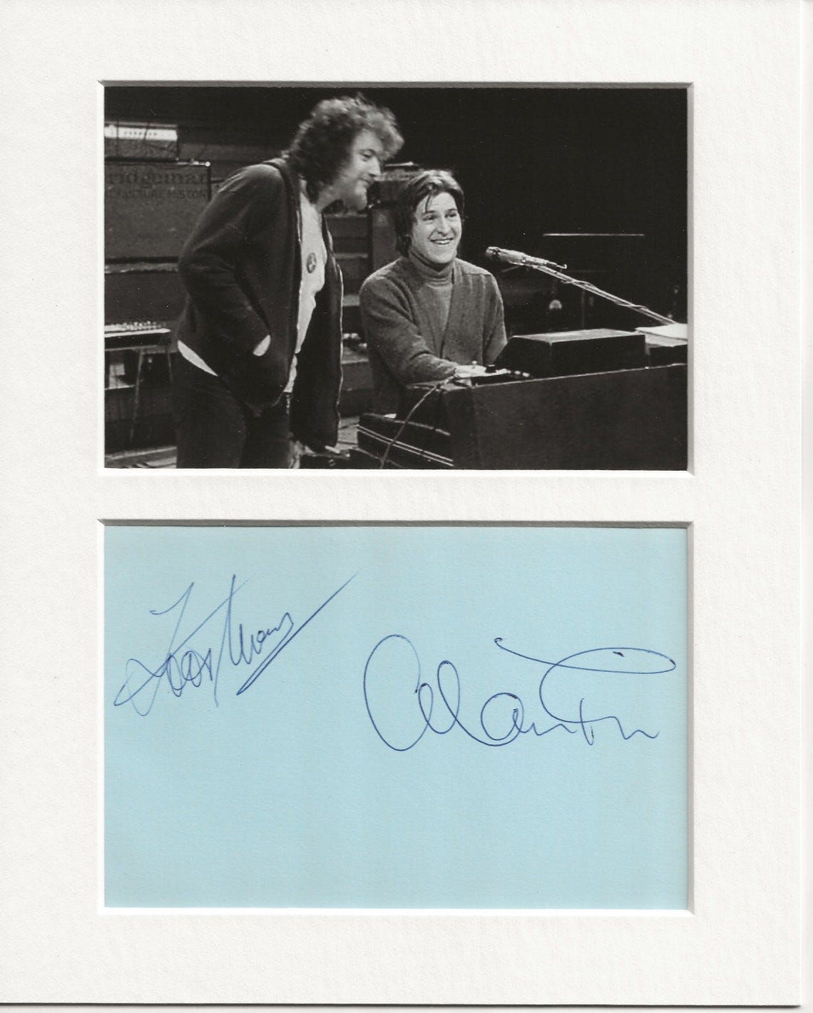 Zoot Money Alan Price the animals signed genuine authentic autograph AFTAL COA image 1