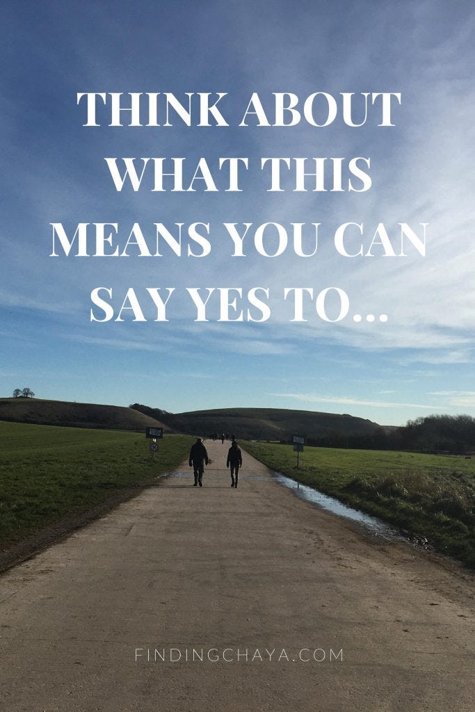 "Think about what this means you can say yes to..." - Holiday Busyness needs a Year-Round Solution